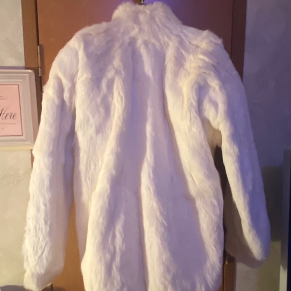 Vintage And Real Rabbit Fur Coat - Picture 3 of 4